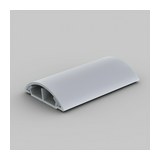 Taposócsatorna 34mmx 10.5mmx 2000mm műanyag világosszürke LO KOPOS